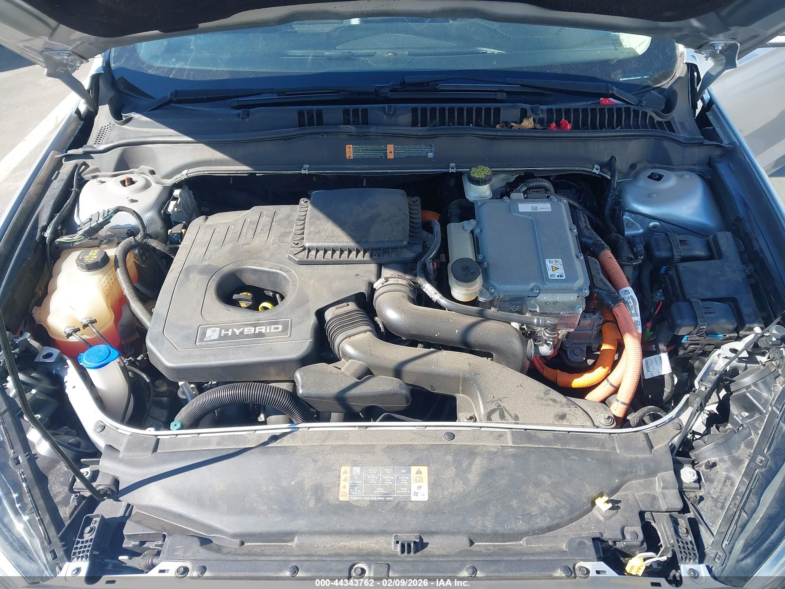 2017 Ford Fusion Hybrid Se Silver vin: 3FA6P0LU2HR345861
