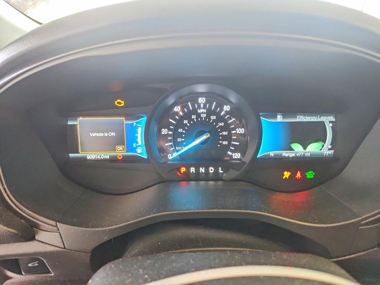 2018 Ford Fusion Se Hybrid Burgundy vin: 3FA6P0LU2JR239867