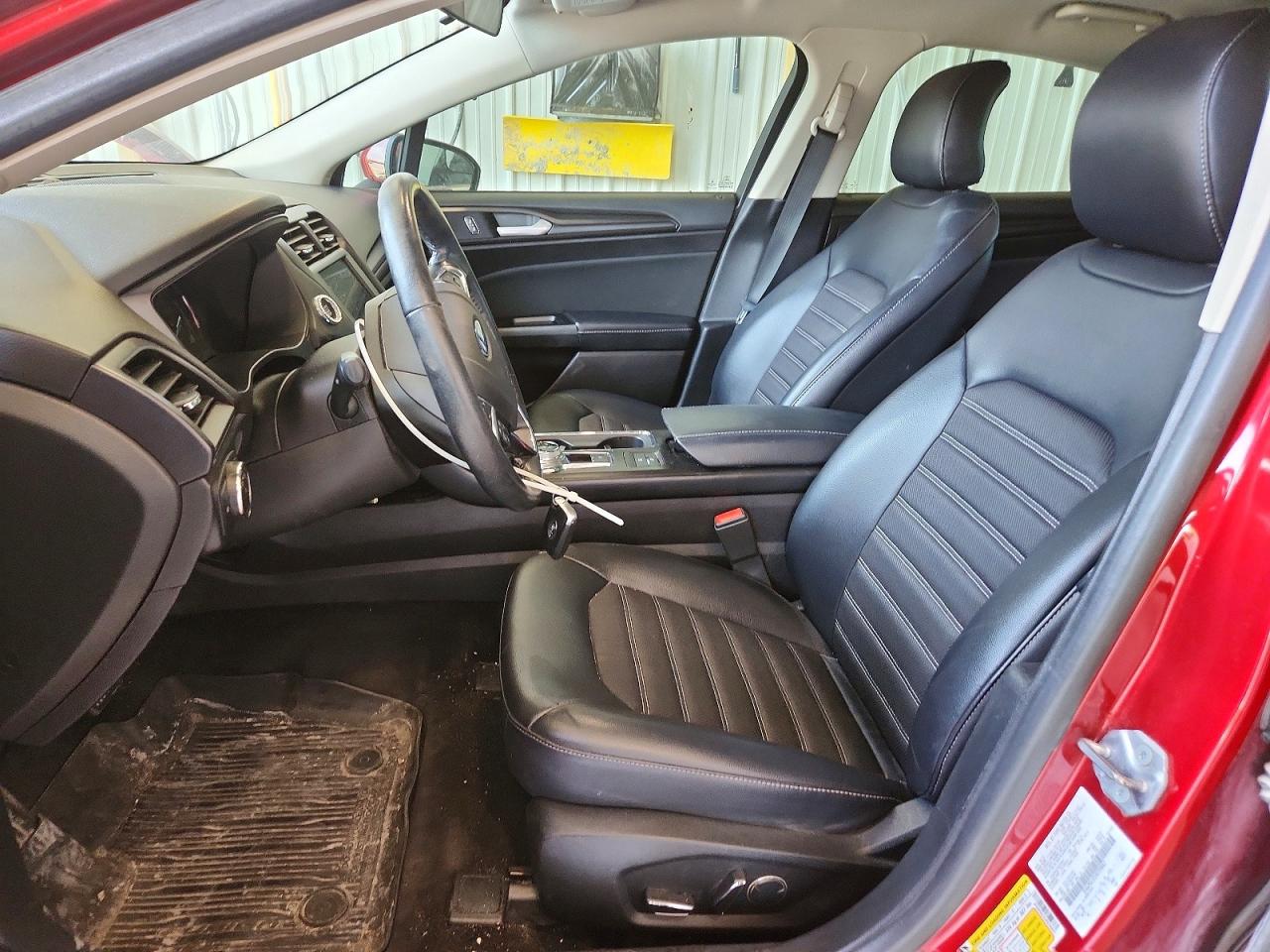 2018 Ford Fusion Se Hybrid Burgundy vin: 3FA6P0LU2JR239867