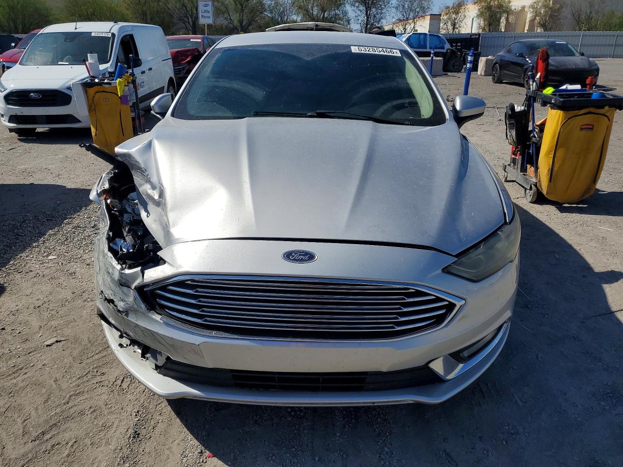 2018 Ford Fusion Se Hybrid Silver vin: 3FA6P0LU2JR246298