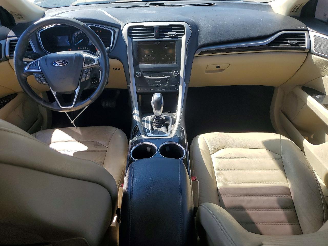 2013 Ford Fusion Se Hybrid White vin: 3FA6P0LU3DR150362