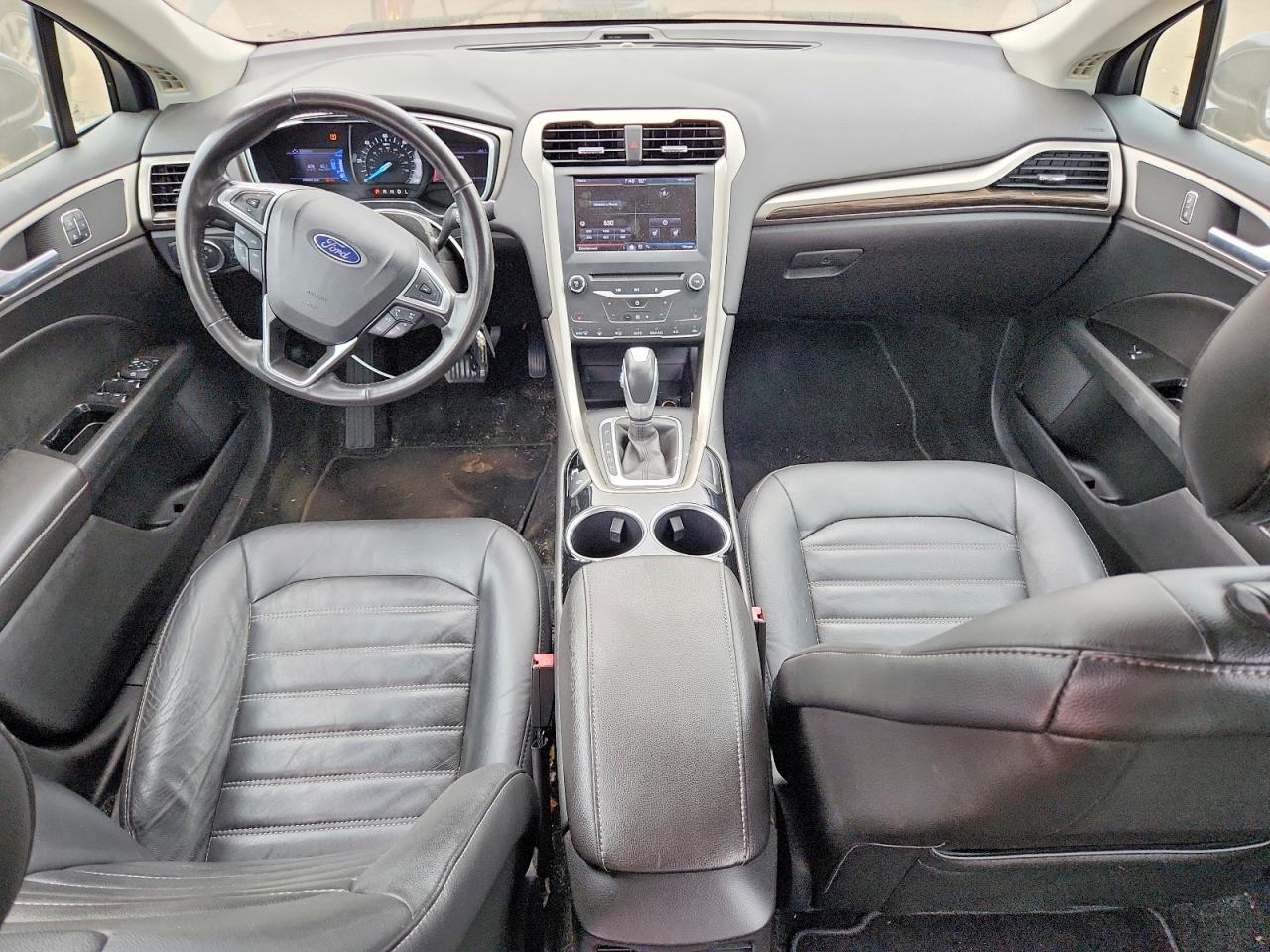 2013 Ford Fusion Se Hybrid Black vin: 3FA6P0LU3DR167999