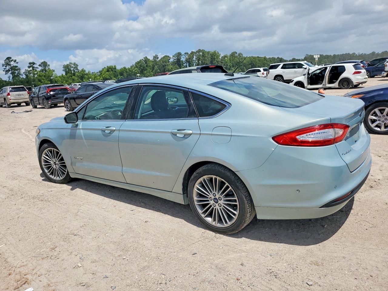 2013 Ford Fusion Se Blue vin: 3FA6P0LU3DR170045