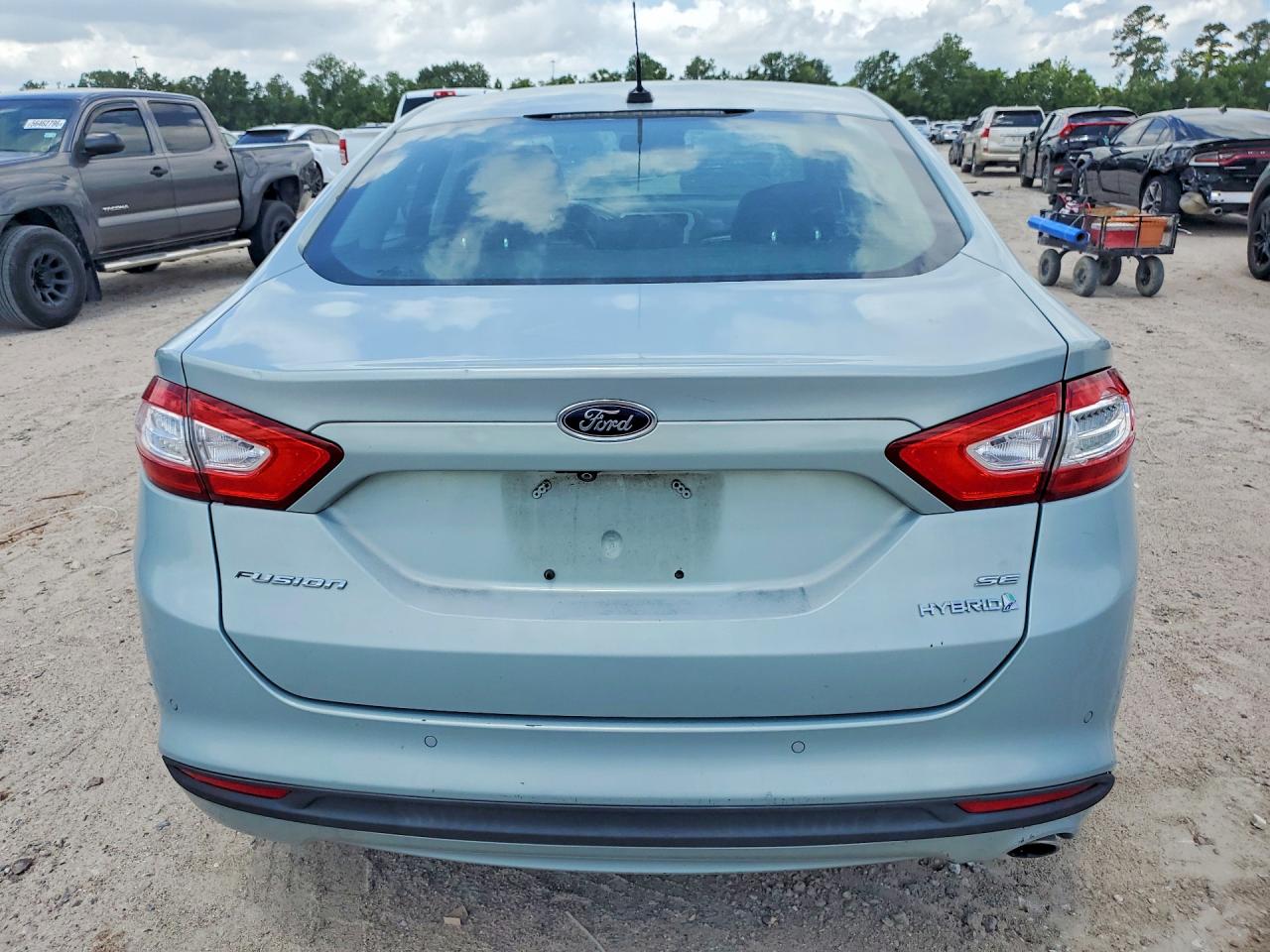 2013 Ford Fusion Se Blue vin: 3FA6P0LU3DR170045