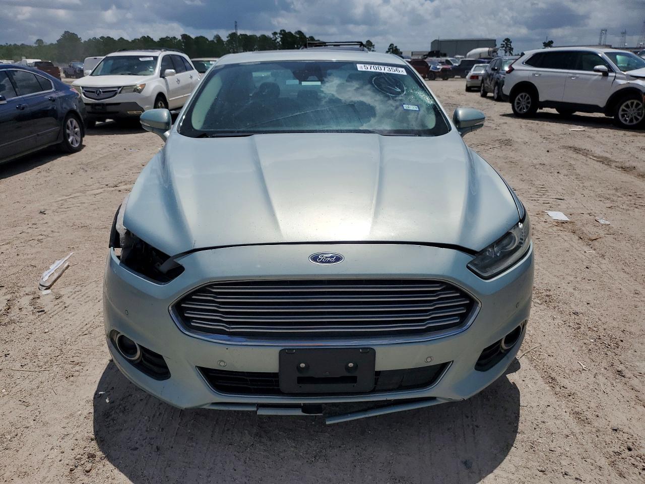 2013 Ford Fusion Se Blue vin: 3FA6P0LU3DR170045
