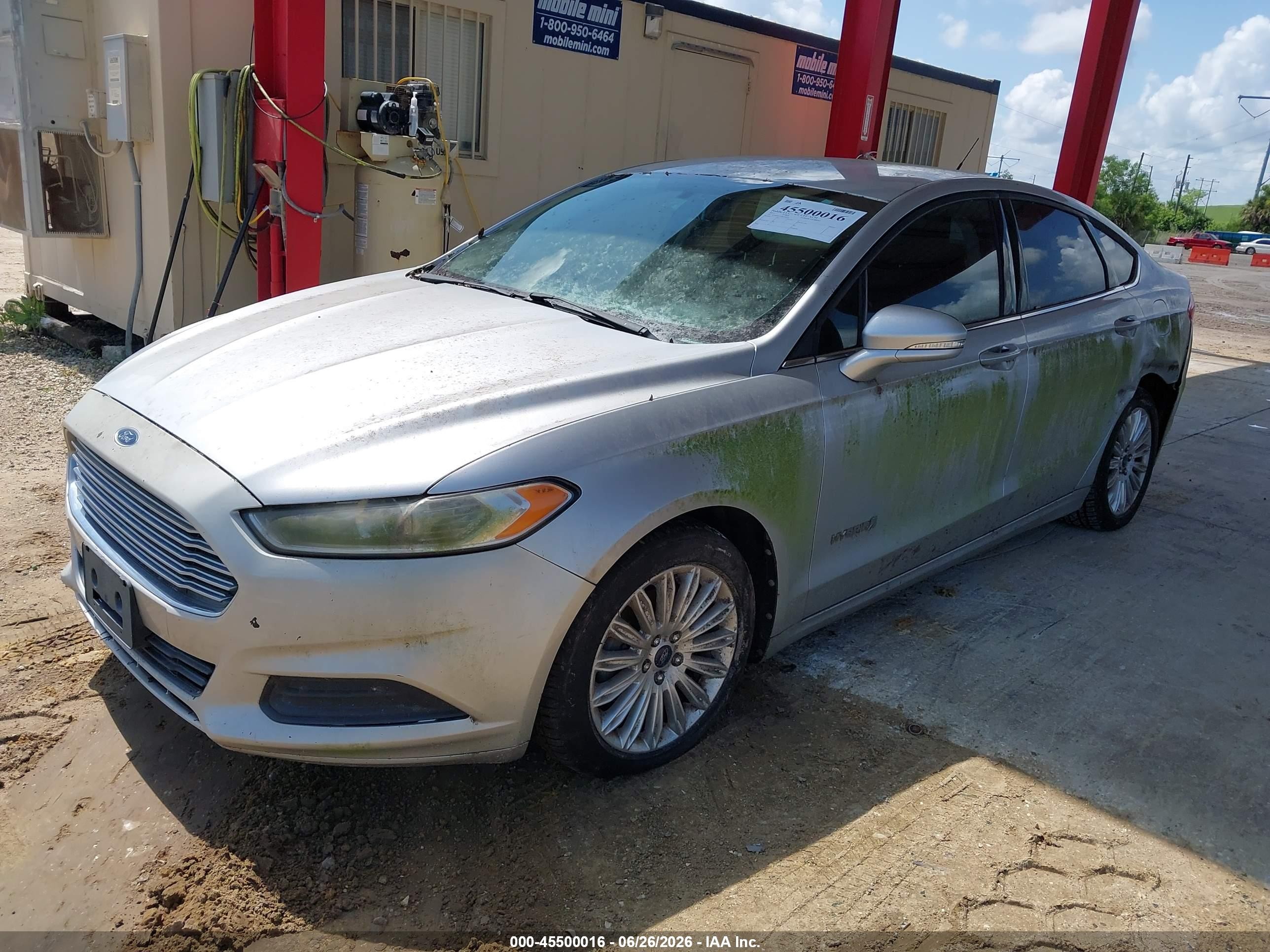 2013 Ford Fusion Hybrid Se Silver vin: 3FA6P0LU3DR249716