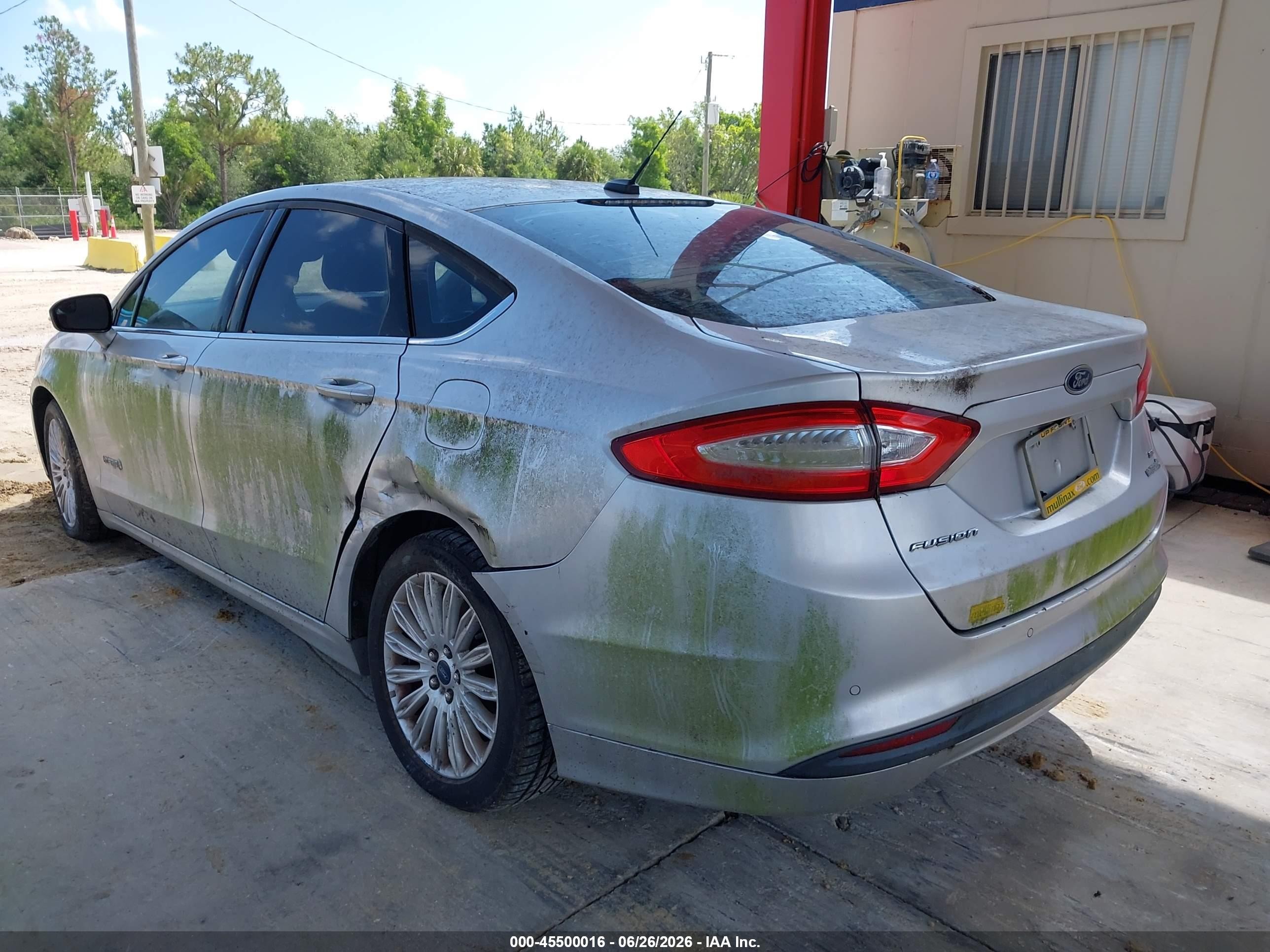 2013 Ford Fusion Hybrid Se Silver vin: 3FA6P0LU3DR249716