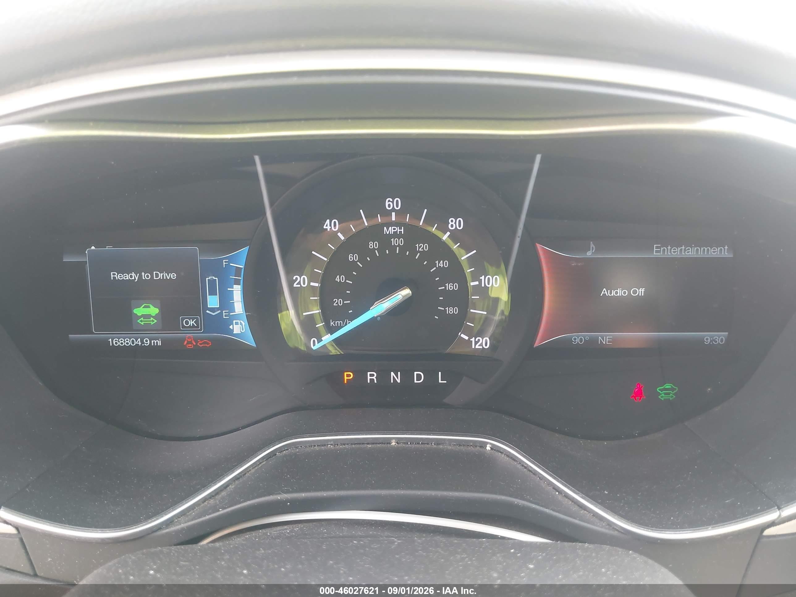 2014 Ford Fusion Hybrid Se White vin: 3FA6P0LU3ER133918