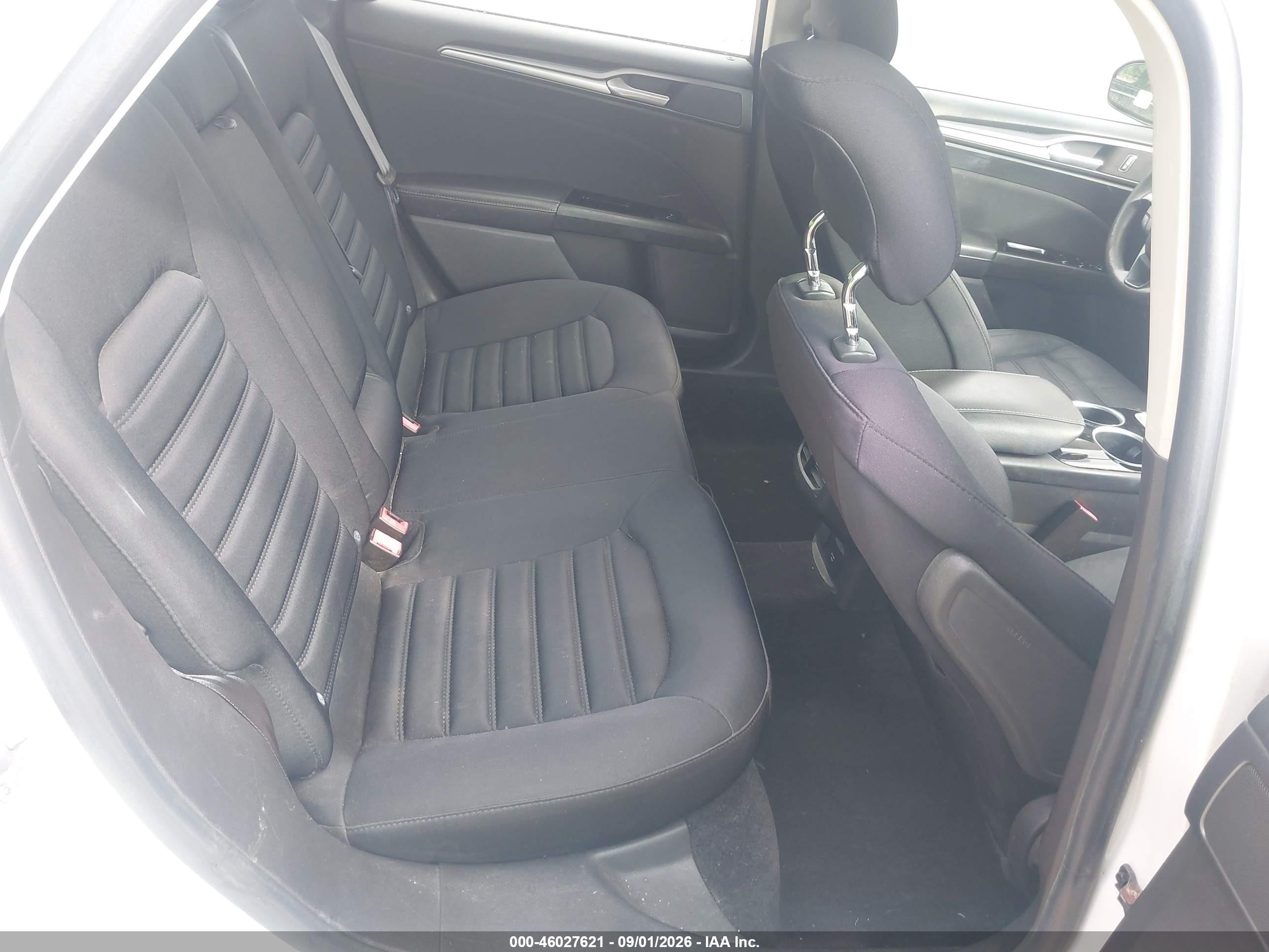 2014 Ford Fusion Hybrid Se White vin: 3FA6P0LU3ER133918