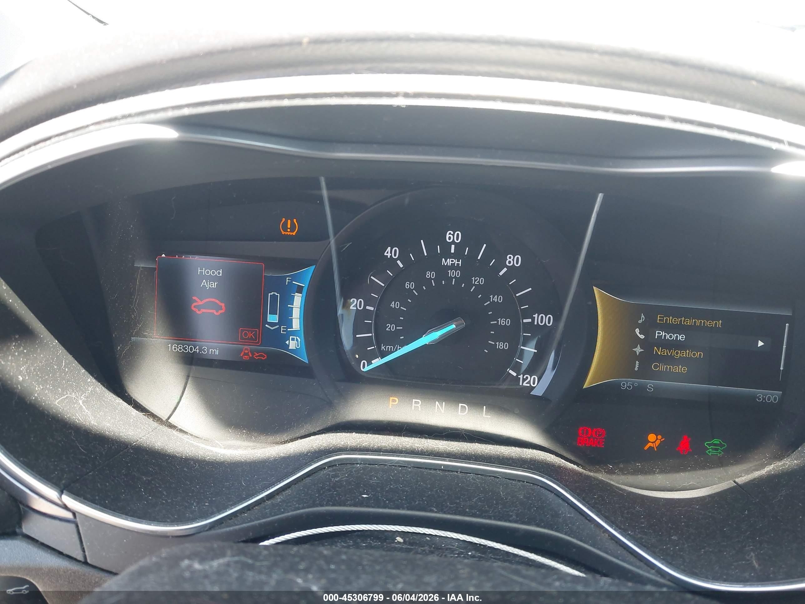 2014 Ford Fusion Hybrid Se Black vin: 3FA6P0LU3ER142456