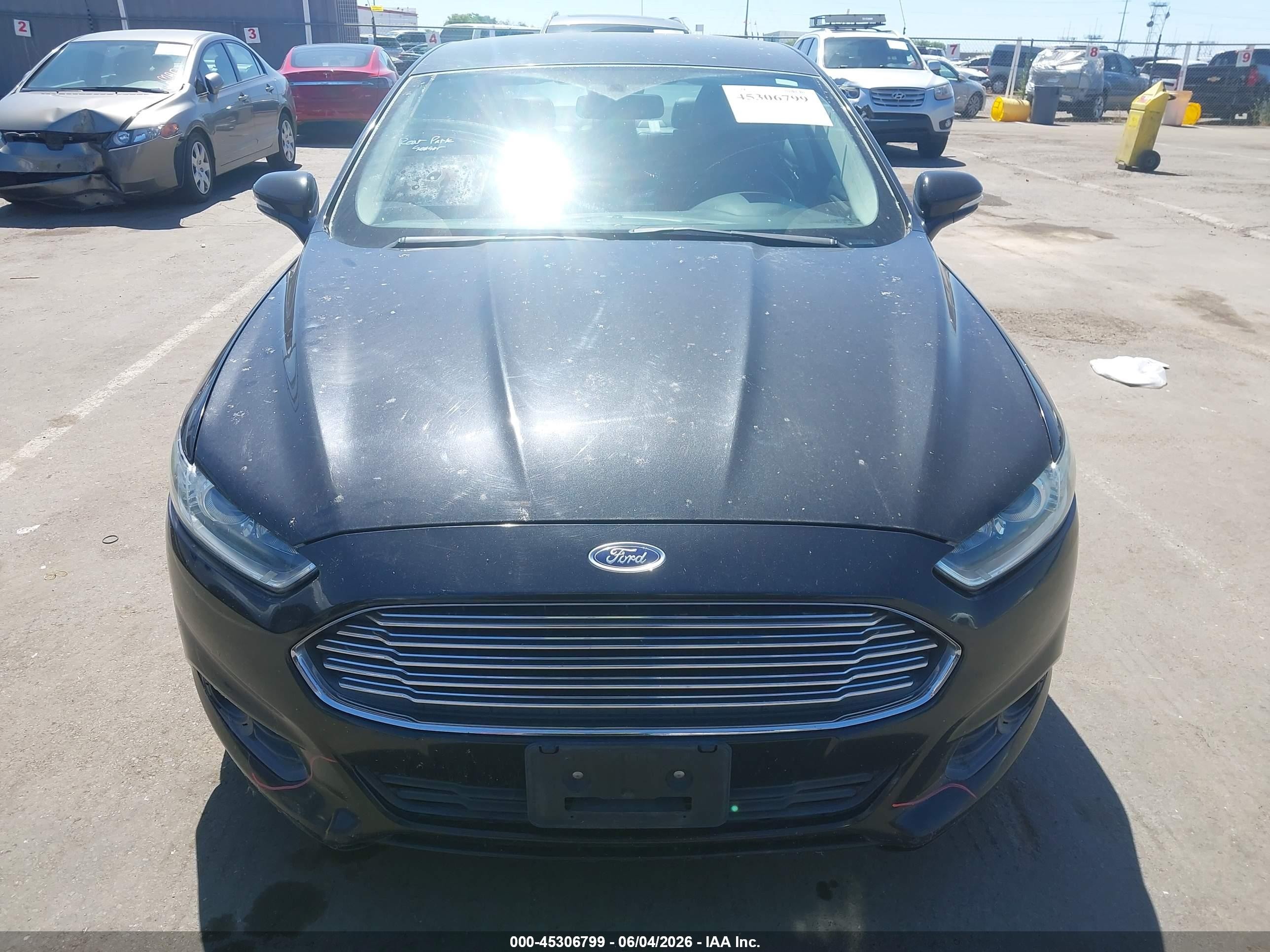 2014 Ford Fusion Hybrid Se Black vin: 3FA6P0LU3ER142456