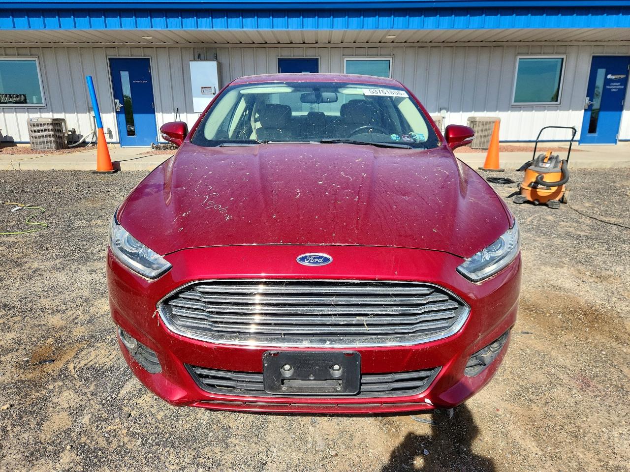 2014 Ford Fusion Se Hybrid Red vin: 3FA6P0LU3ER210917