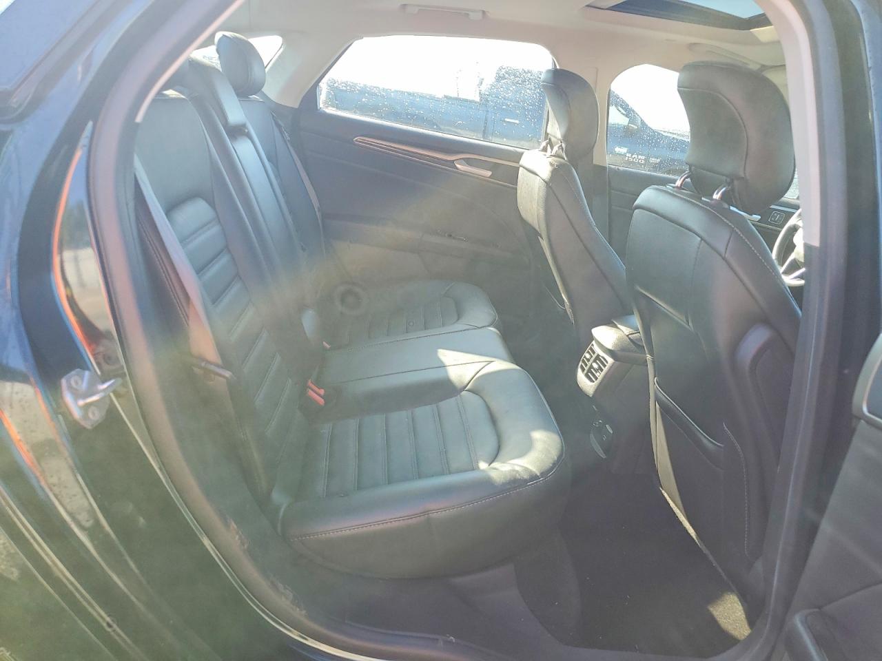 2014 Ford Fusion Se Hybrid Black vin: 3FA6P0LU3ER224106