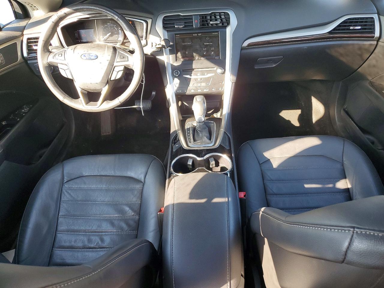 2014 Ford Fusion Se Hybrid Black vin: 3FA6P0LU3ER224106