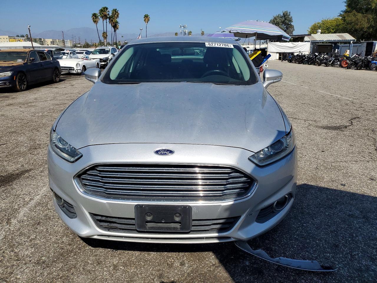 2014 Ford Fusion Se Hybrid Silver vin: 3FA6P0LU3ER292471