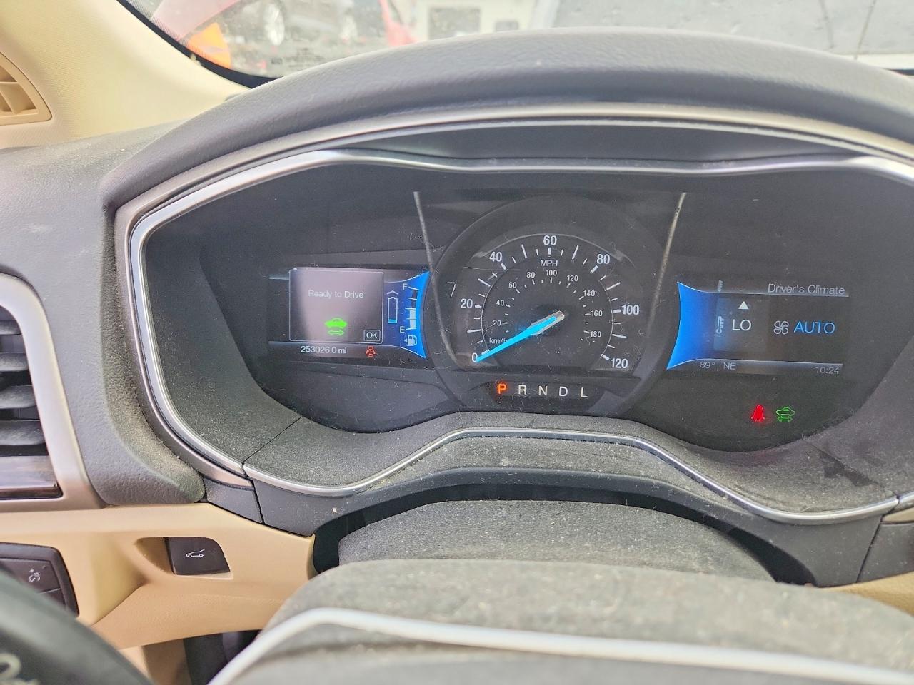 2014 Ford Fusion Se Hybrid Red vin: 3FA6P0LU3ER295869