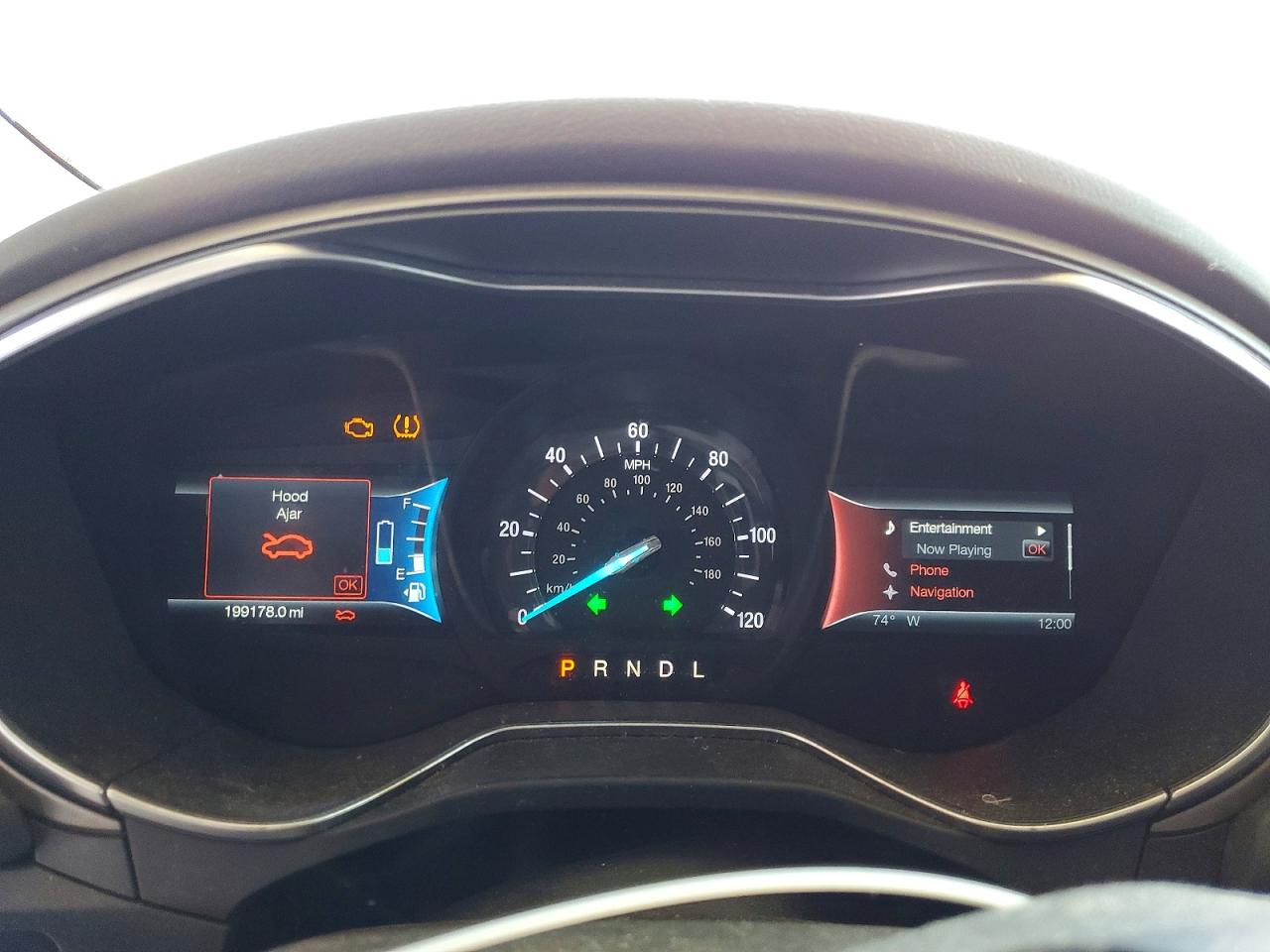 2014 Ford Fusion Se Hybrid Red vin: 3FA6P0LU3ER366780
