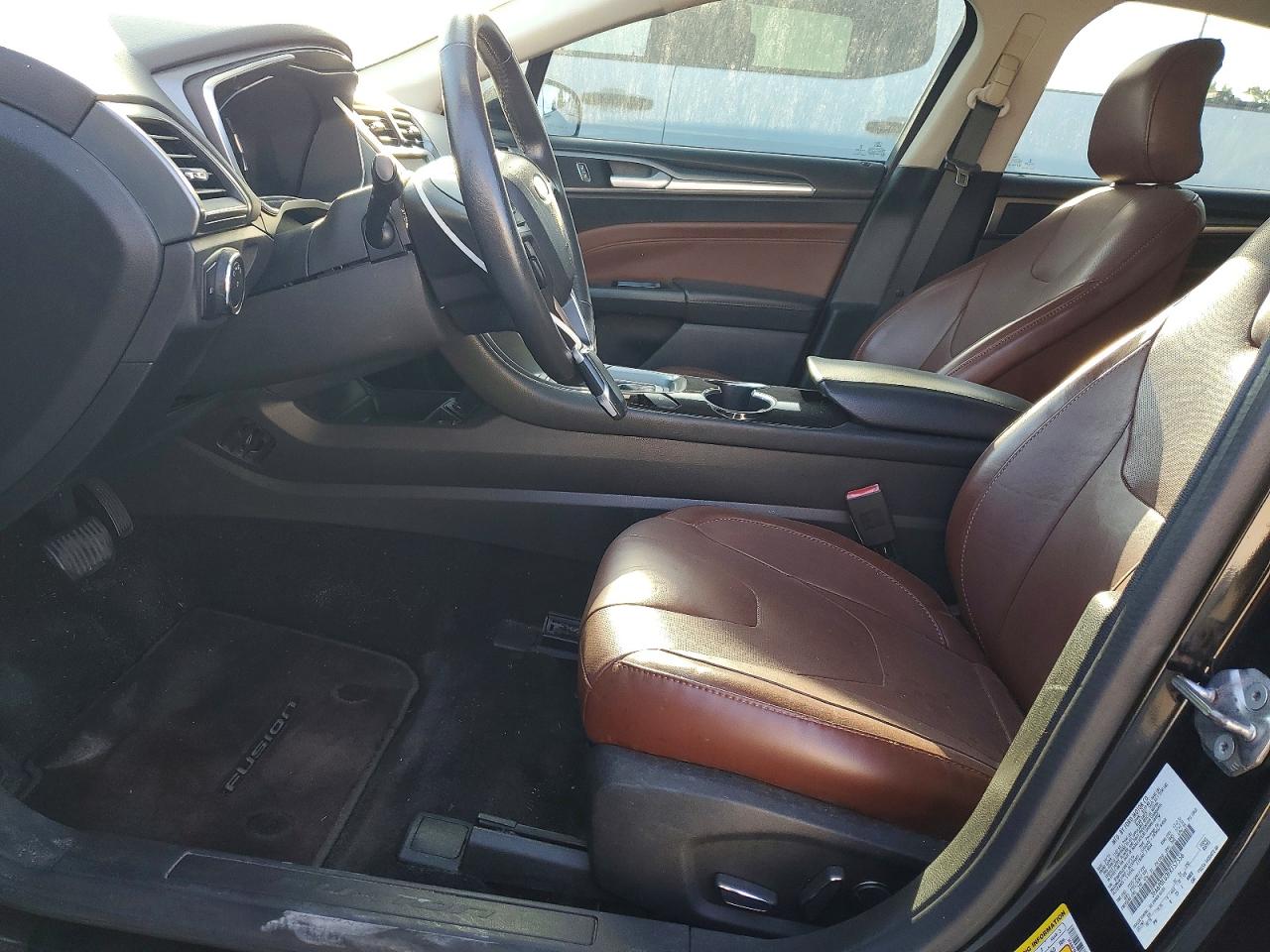 2015 Ford Fusion Se Hybrid Black vin: 3FA6P0LU3FR157556