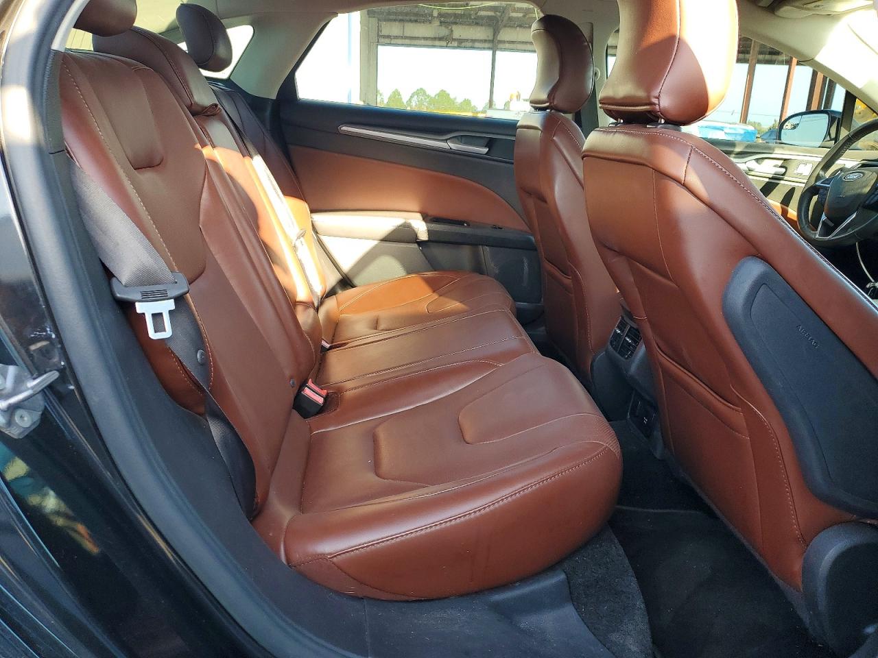 2015 Ford Fusion Se Hybrid Black vin: 3FA6P0LU3FR157556