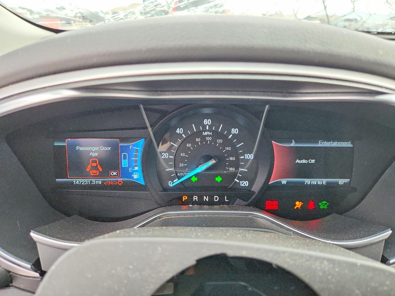 2015 Ford Fusion Se Hybrid Blue vin: 3FA6P0LU3FR185048