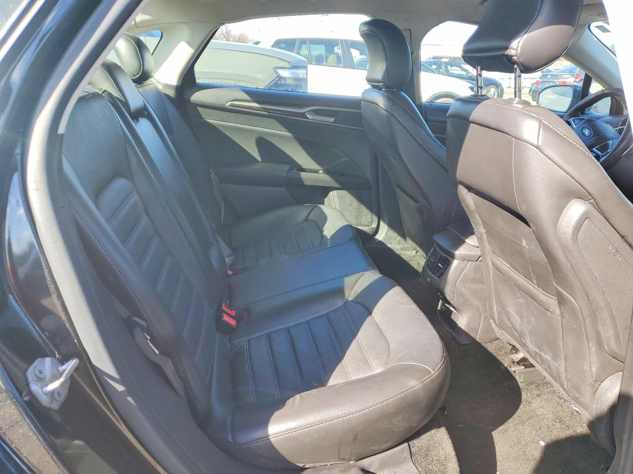 2015 Ford Fusion Se Hybrid Black vin: 3FA6P0LU3FR241179