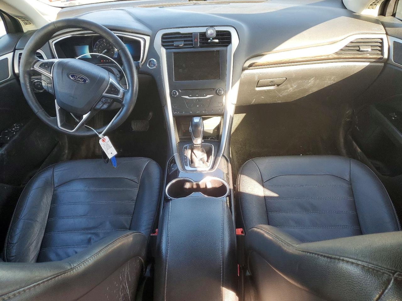 2015 Ford Fusion Se Hybrid Black vin: 3FA6P0LU3FR241179