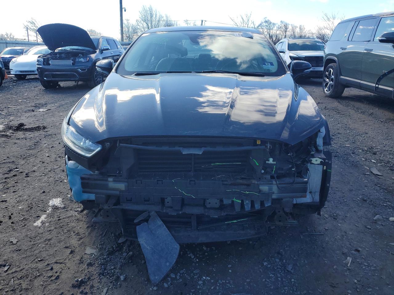 2015 Ford Fusion Se Hybrid Black vin: 3FA6P0LU3FR241179
