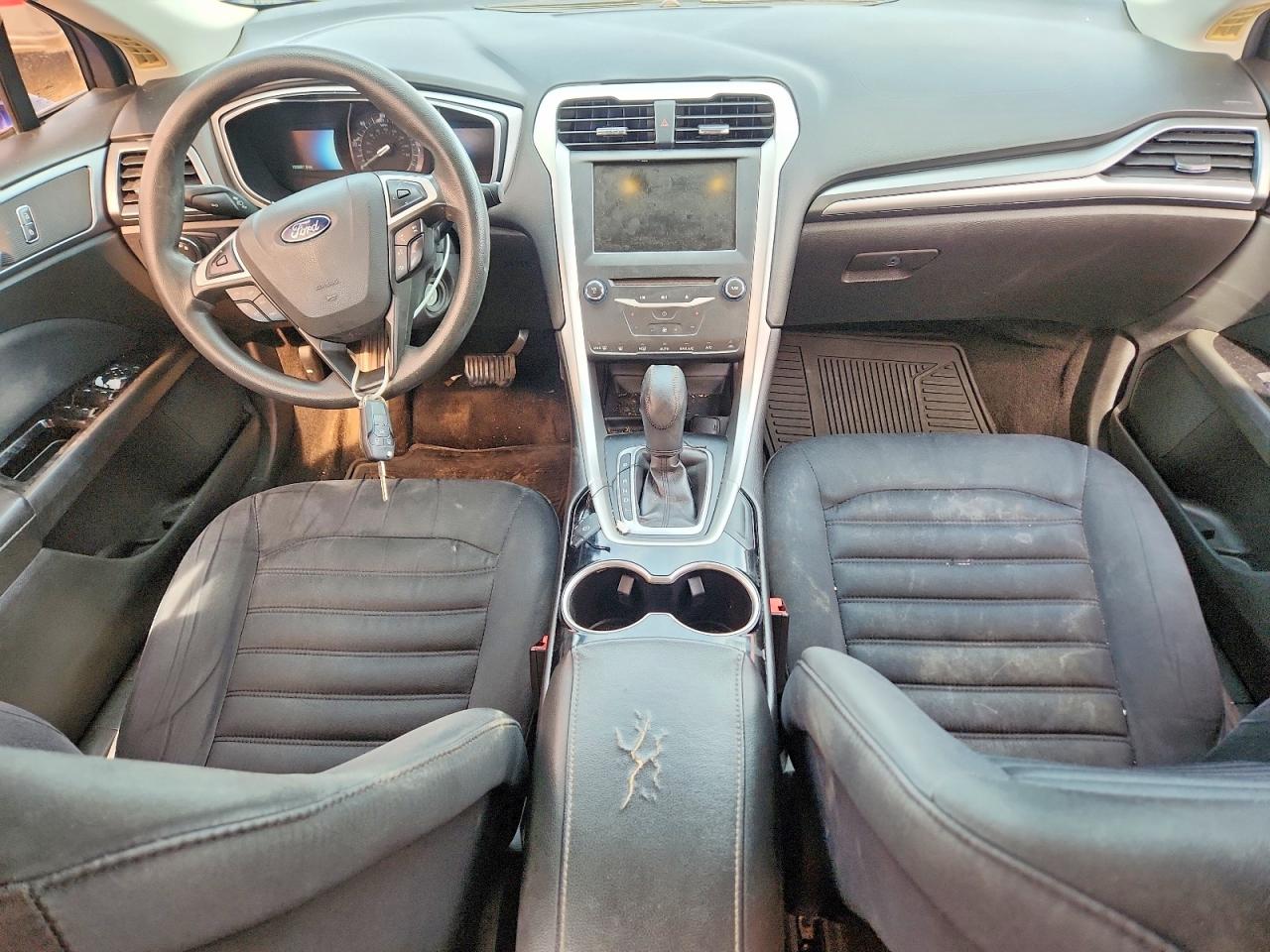 2015 Ford Fusion Se Hybrid Blue vin: 3FA6P0LU3FR266406