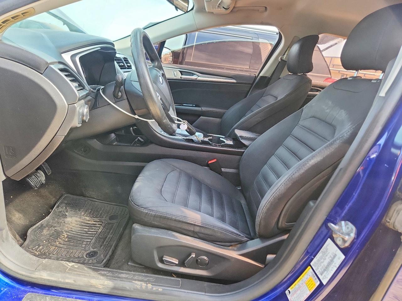 2015 Ford Fusion Se Hybrid Blue vin: 3FA6P0LU3FR266406