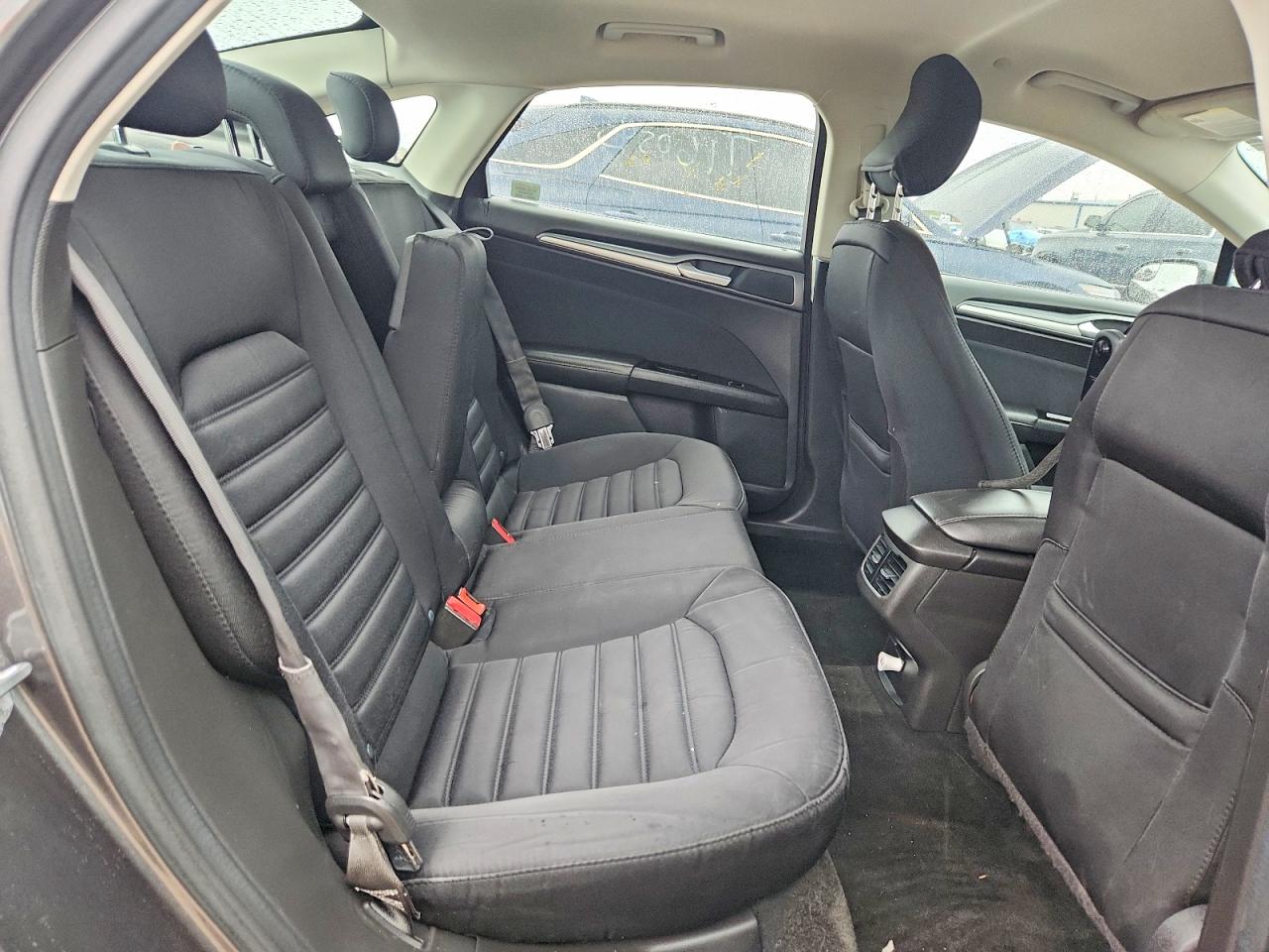 2015 Ford Fusion Se Hybrid Gray vin: 3FA6P0LU3FR266874