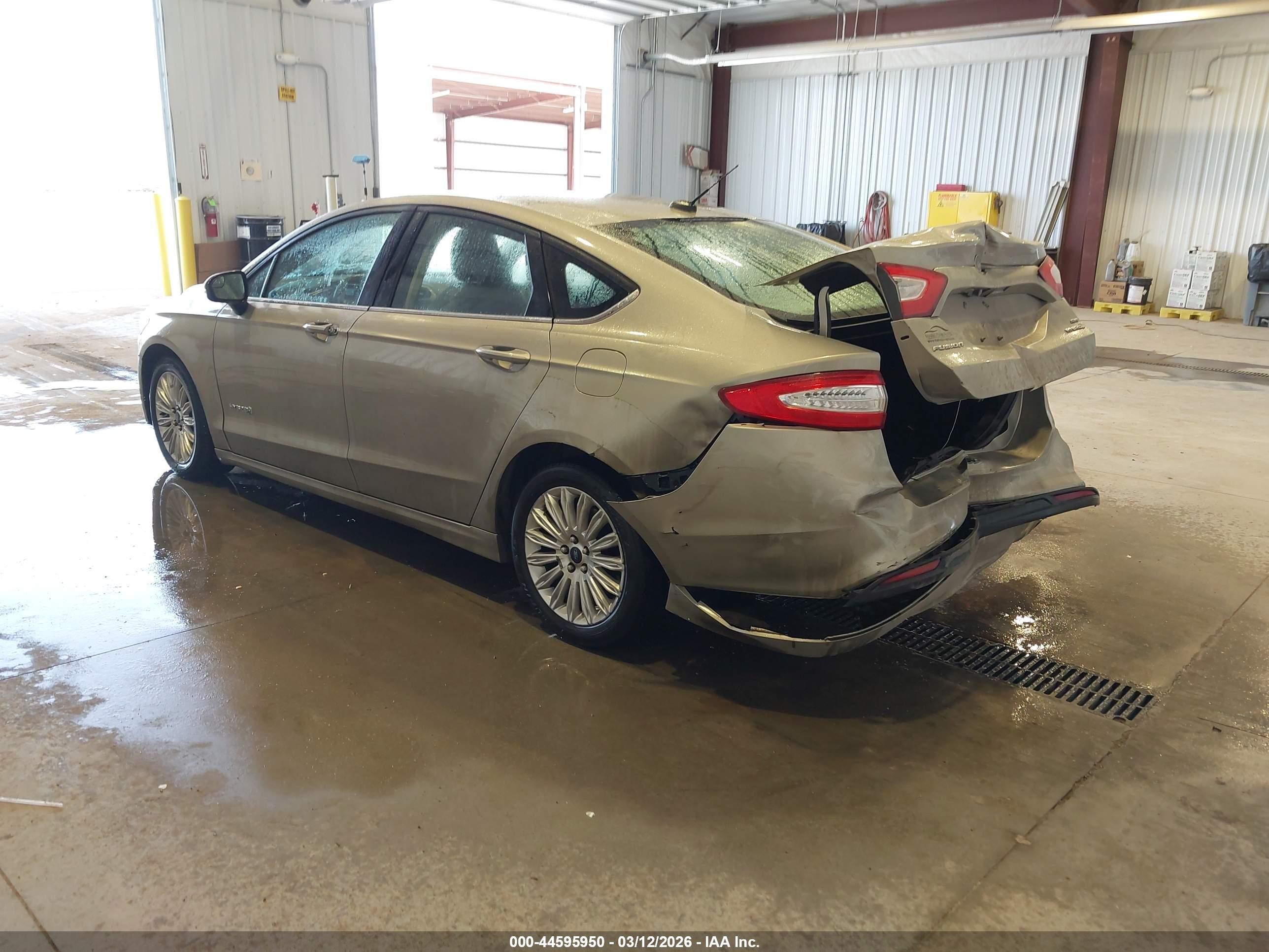 2015 Ford Fusion Hybrid Se Gold vin: 3FA6P0LU3FR306788