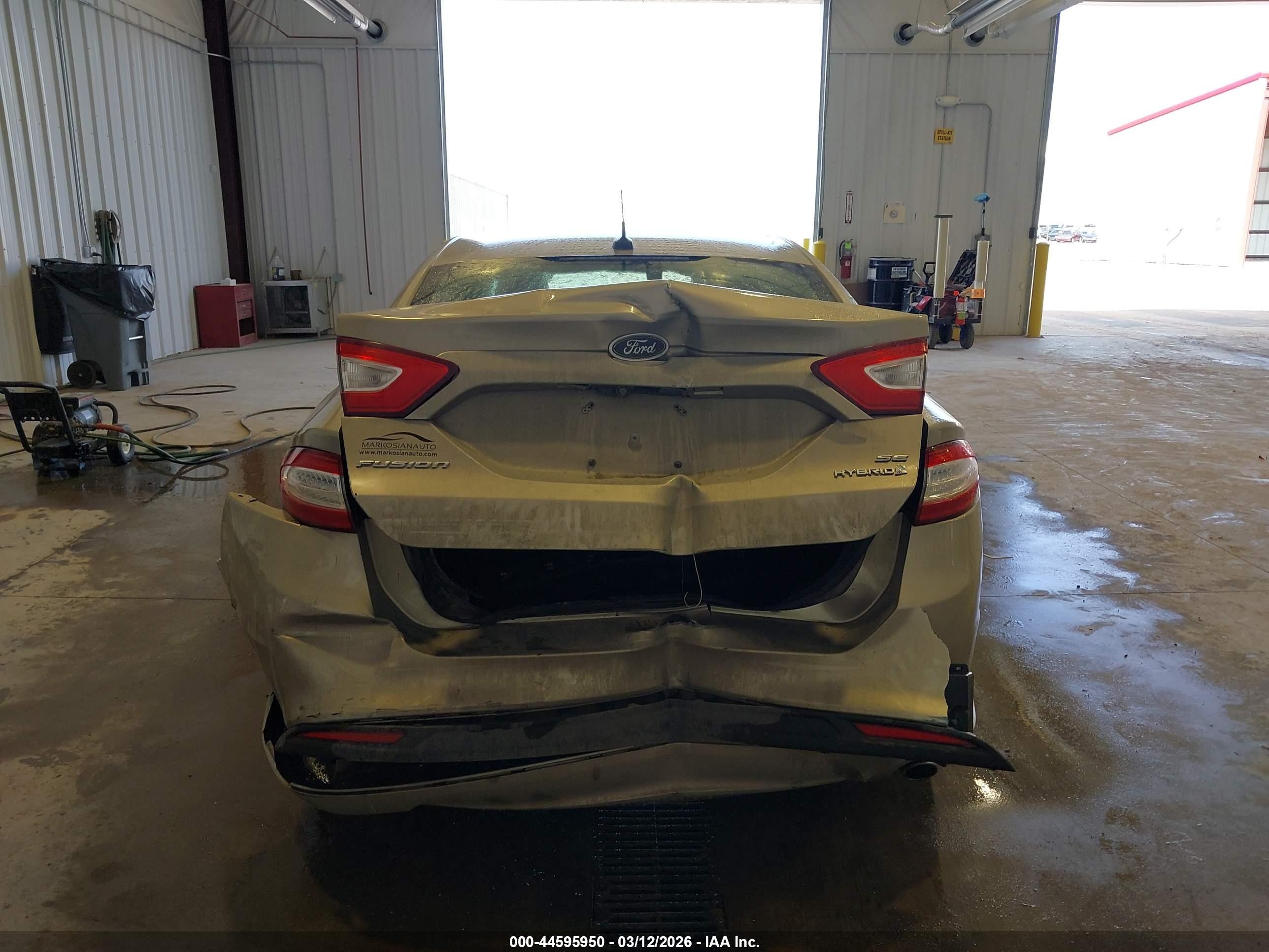 2015 Ford Fusion Hybrid Se Gold vin: 3FA6P0LU3FR306788
