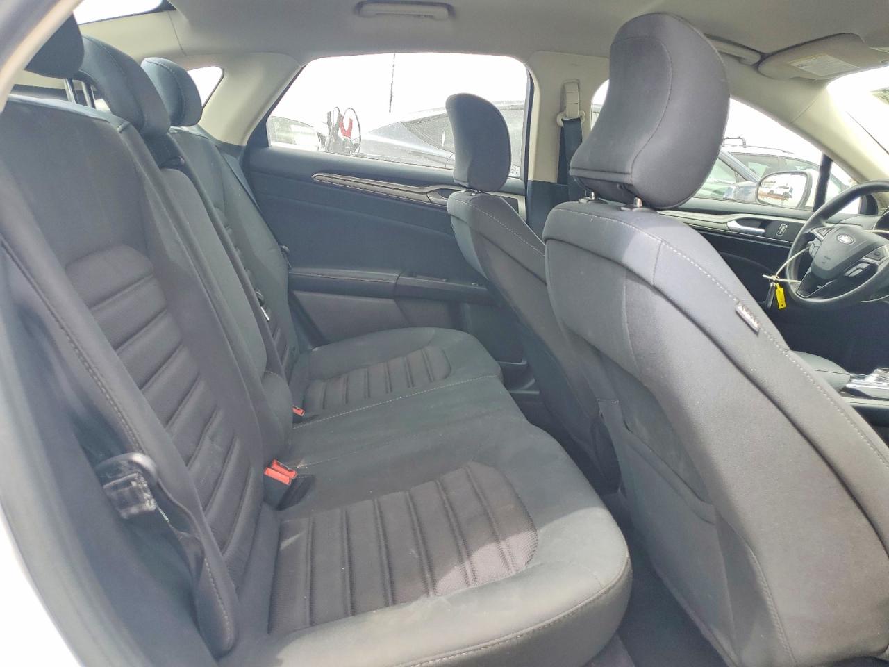2017 Ford Fusion Se Hybrid White vin: 3FA6P0LU3HR301478
