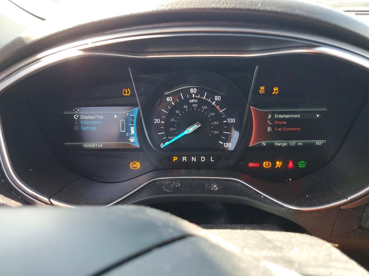 2018 Ford Fusion Se Hybrid Maroon vin: 3FA6P0LU3JR239134