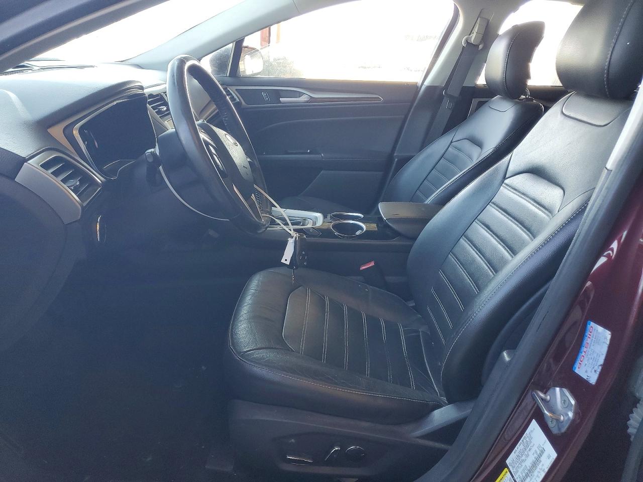 2013 Ford Fusion Se Hybrid Burgundy vin: 3FA6P0LU4DR184486