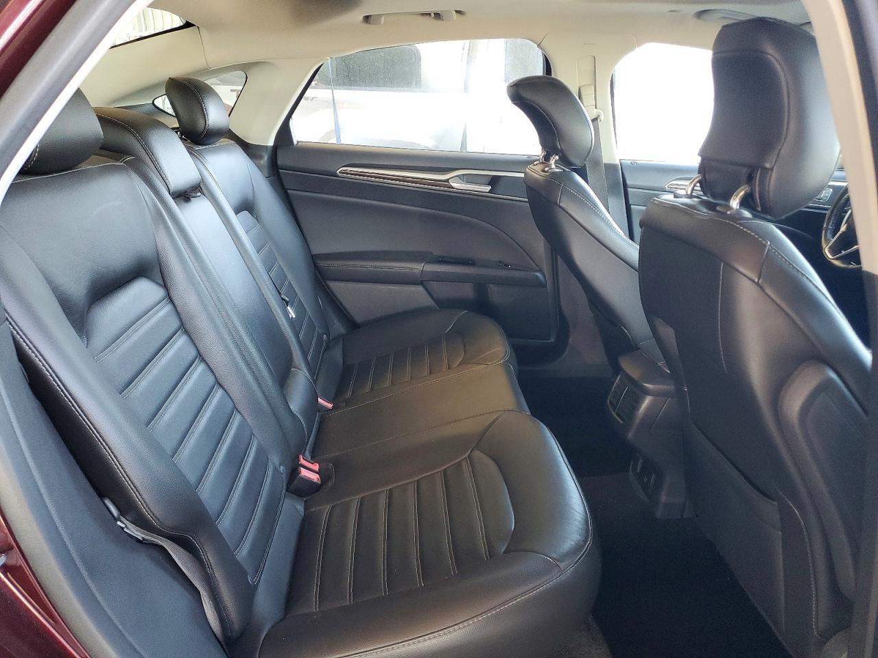 2013 Ford Fusion Se Hybrid Burgundy vin: 3FA6P0LU4DR184486