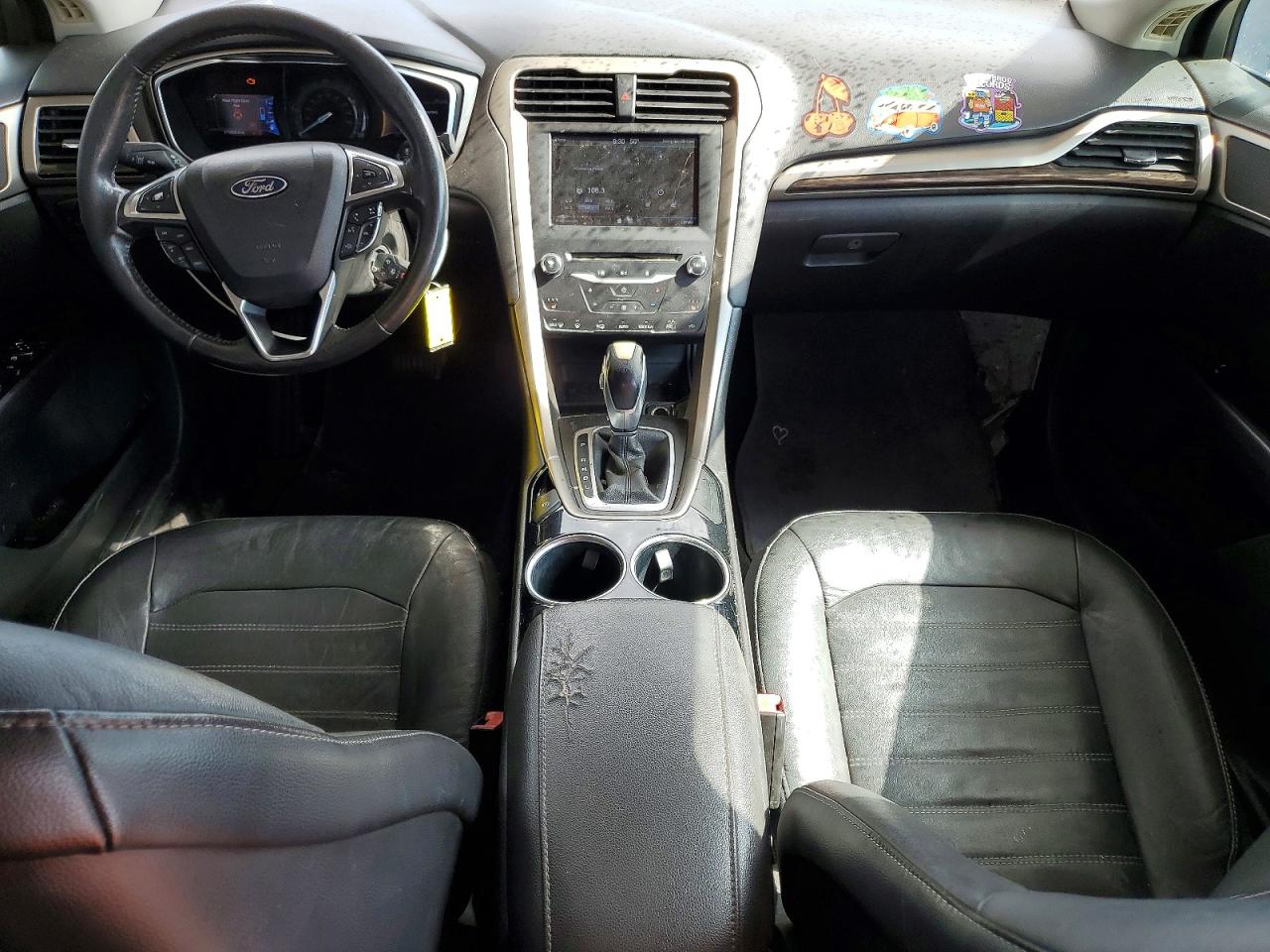2013 Ford Fusion Se Hybrid White vin: 3FA6P0LU4DR209385