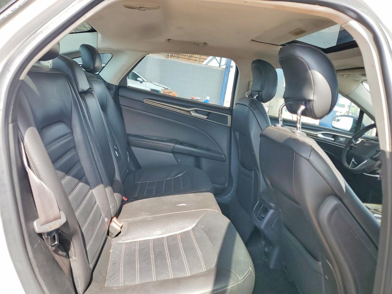2013 Ford Fusion Se Hybrid White vin: 3FA6P0LU4DR209385
