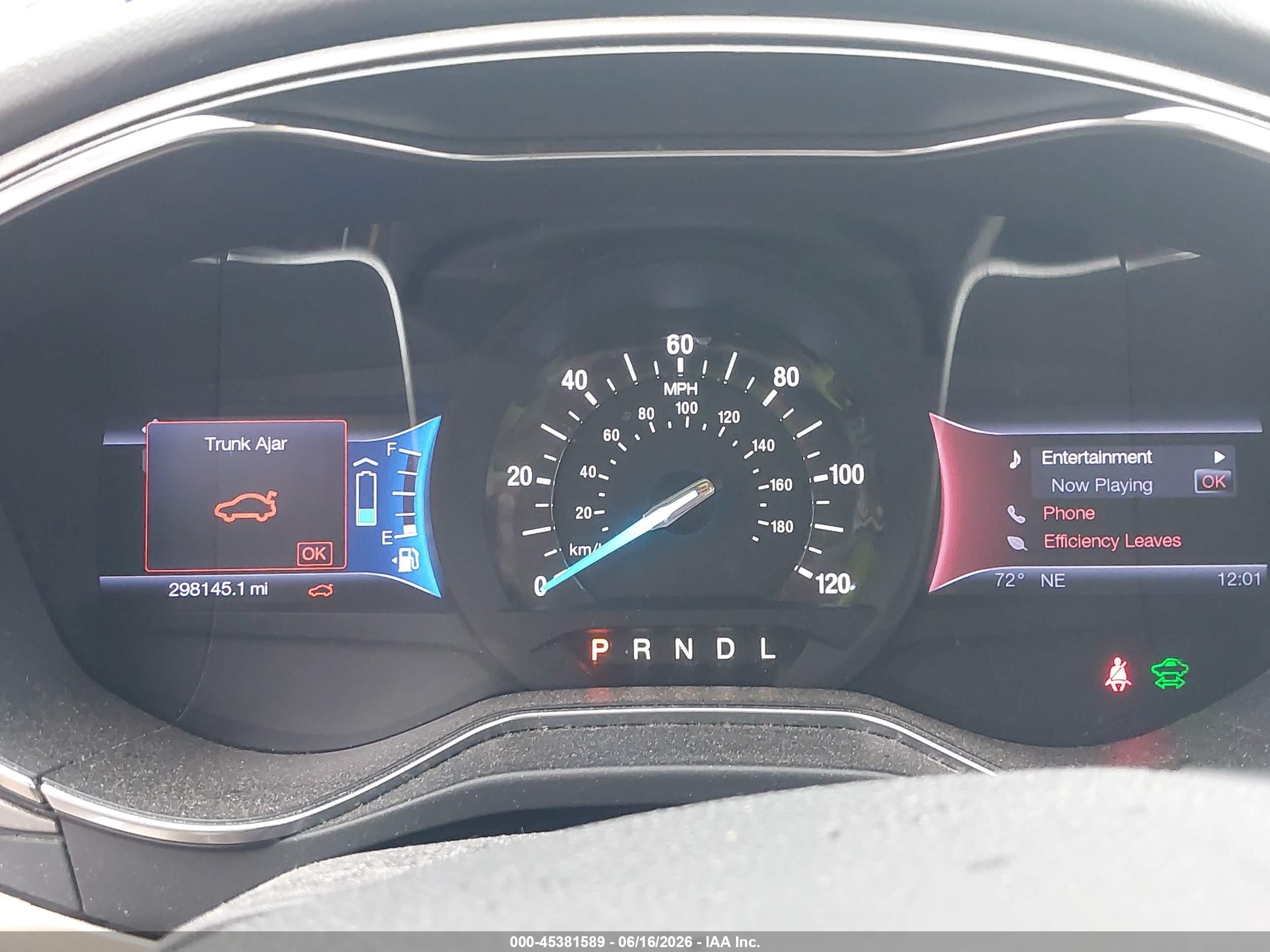 2013 Ford Fusion Hybrid Se White vin: 3FA6P0LU4DR222847