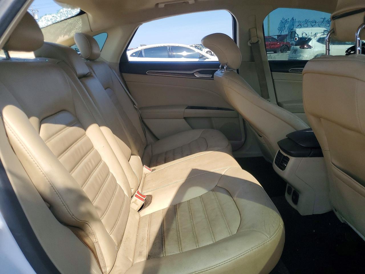 2013 Ford Fusion Se Hybrid White vin: 3FA6P0LU4DR246761