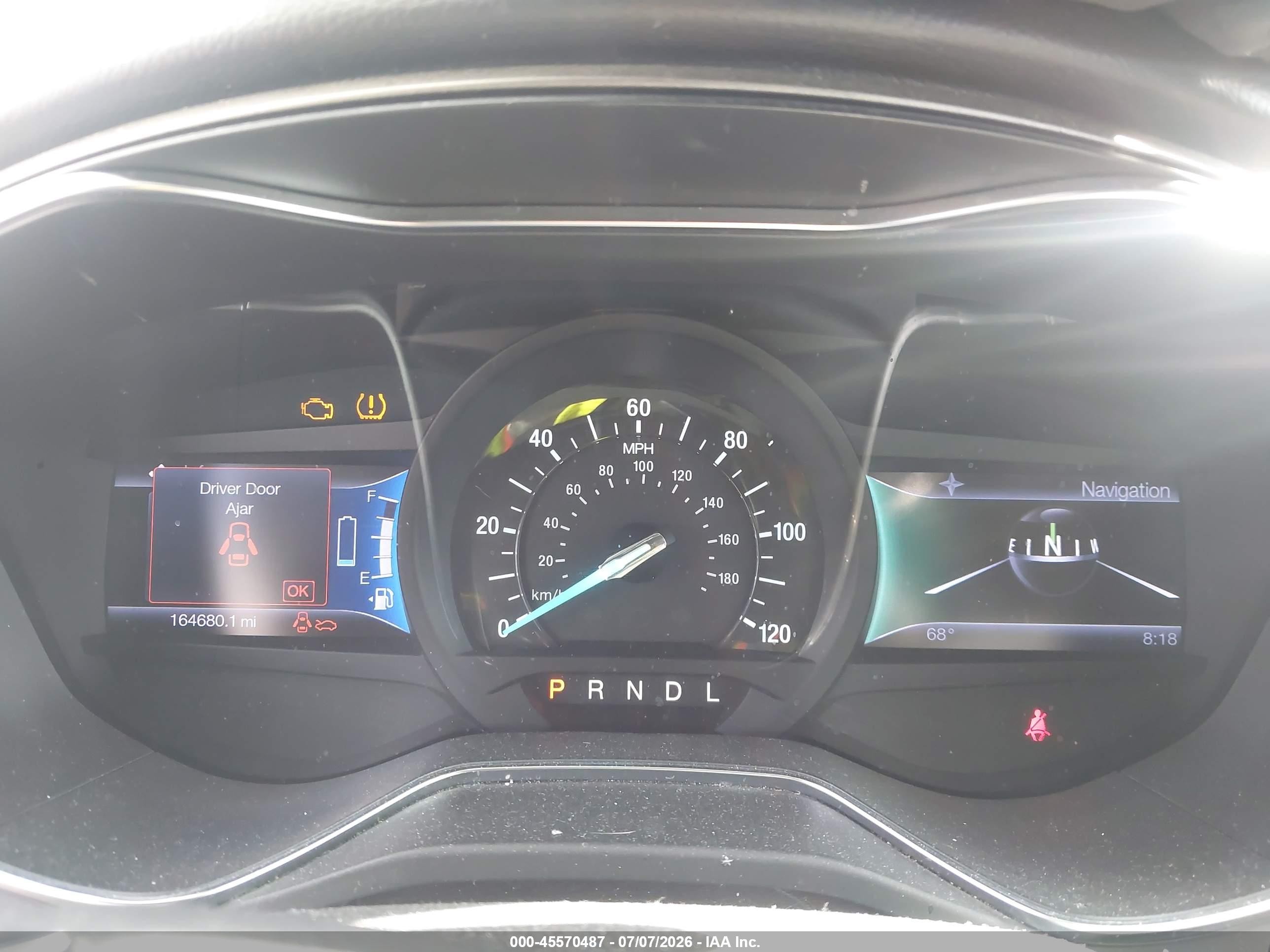 2013 Ford Fusion Hybrid Se Light Blue vin: 3FA6P0LU4DR254326