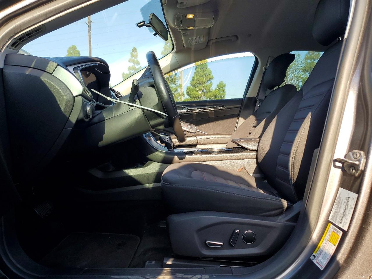 2013 Ford Fusion Se Hybrid Gray vin: 3FA6P0LU4DR261132