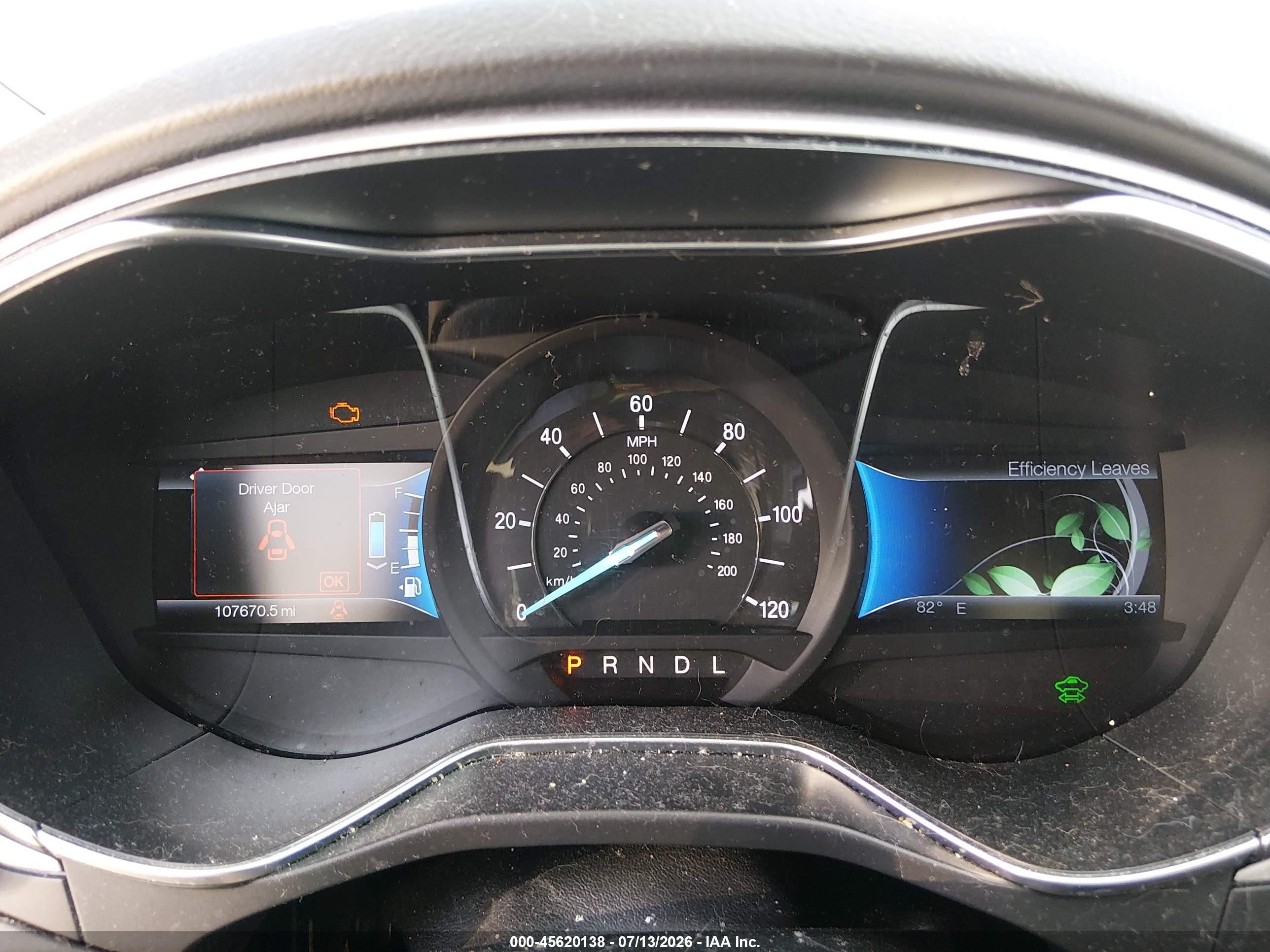 2013 Ford Fusion Hybrid Se Black vin: 3FA6P0LU4DR351140
