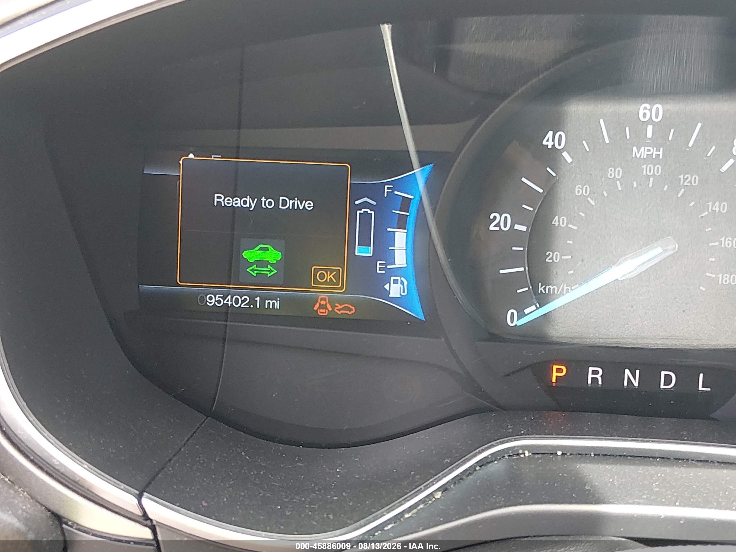2014 Ford Fusion Hybrid Se Teal vin: 3FA6P0LU4ER111085