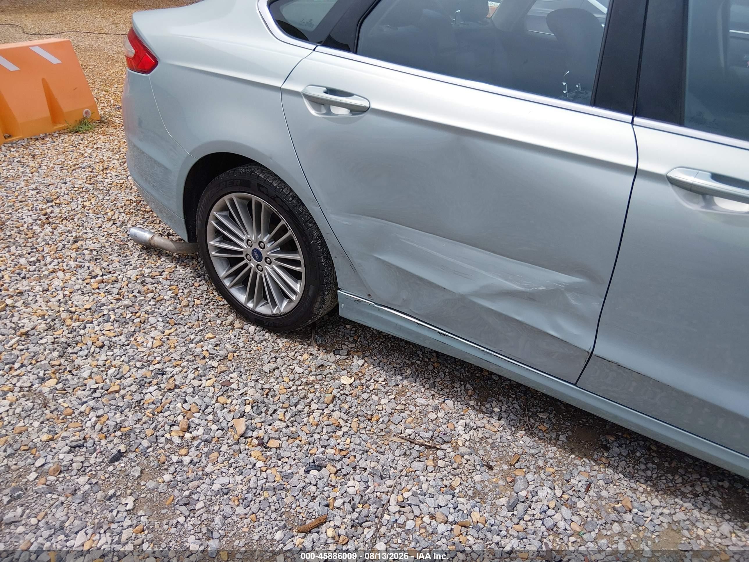2014 Ford Fusion Hybrid Se Teal vin: 3FA6P0LU4ER111085