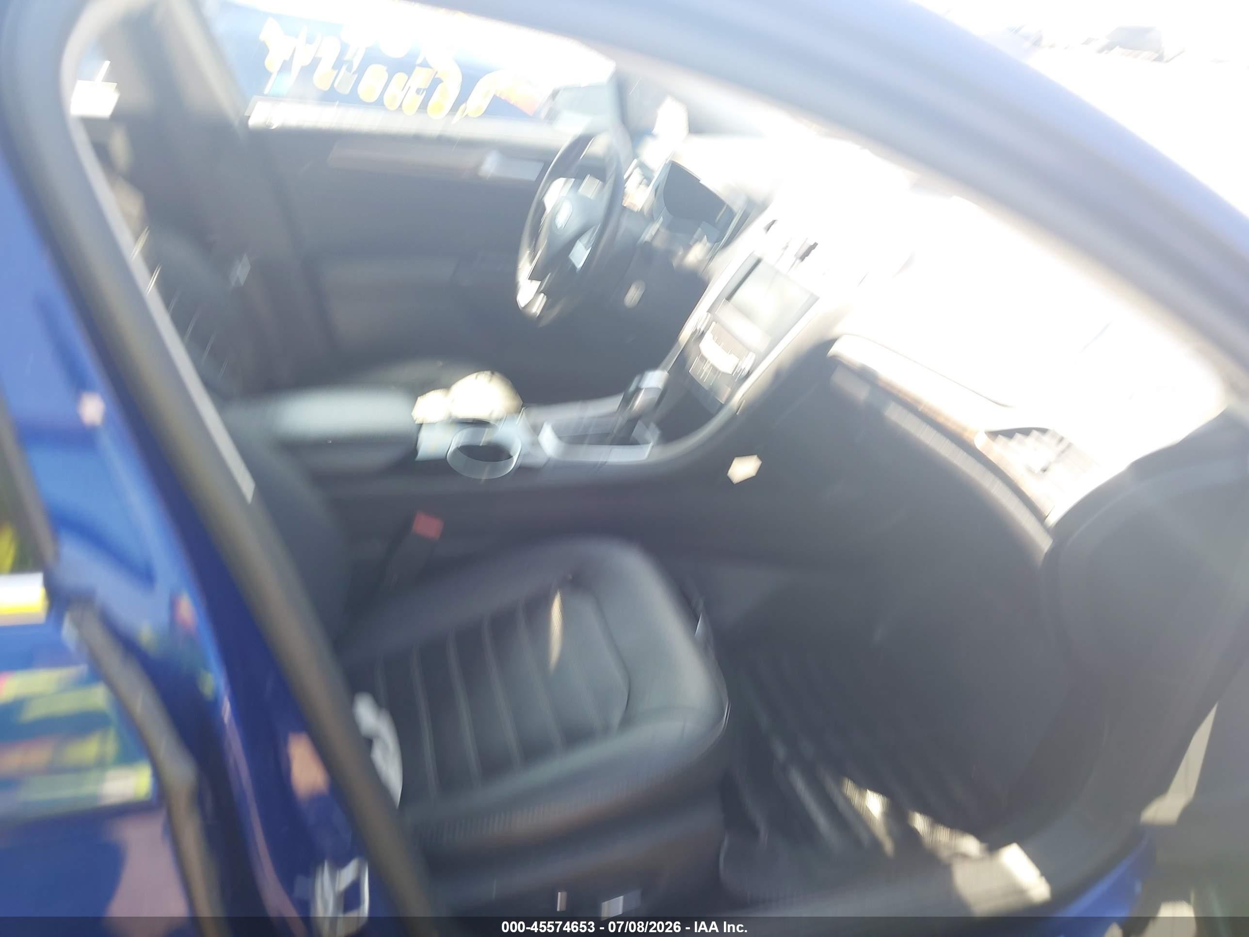 2014 Ford Fusion Hybrid Se Blue vin: 3FA6P0LU4ER159184