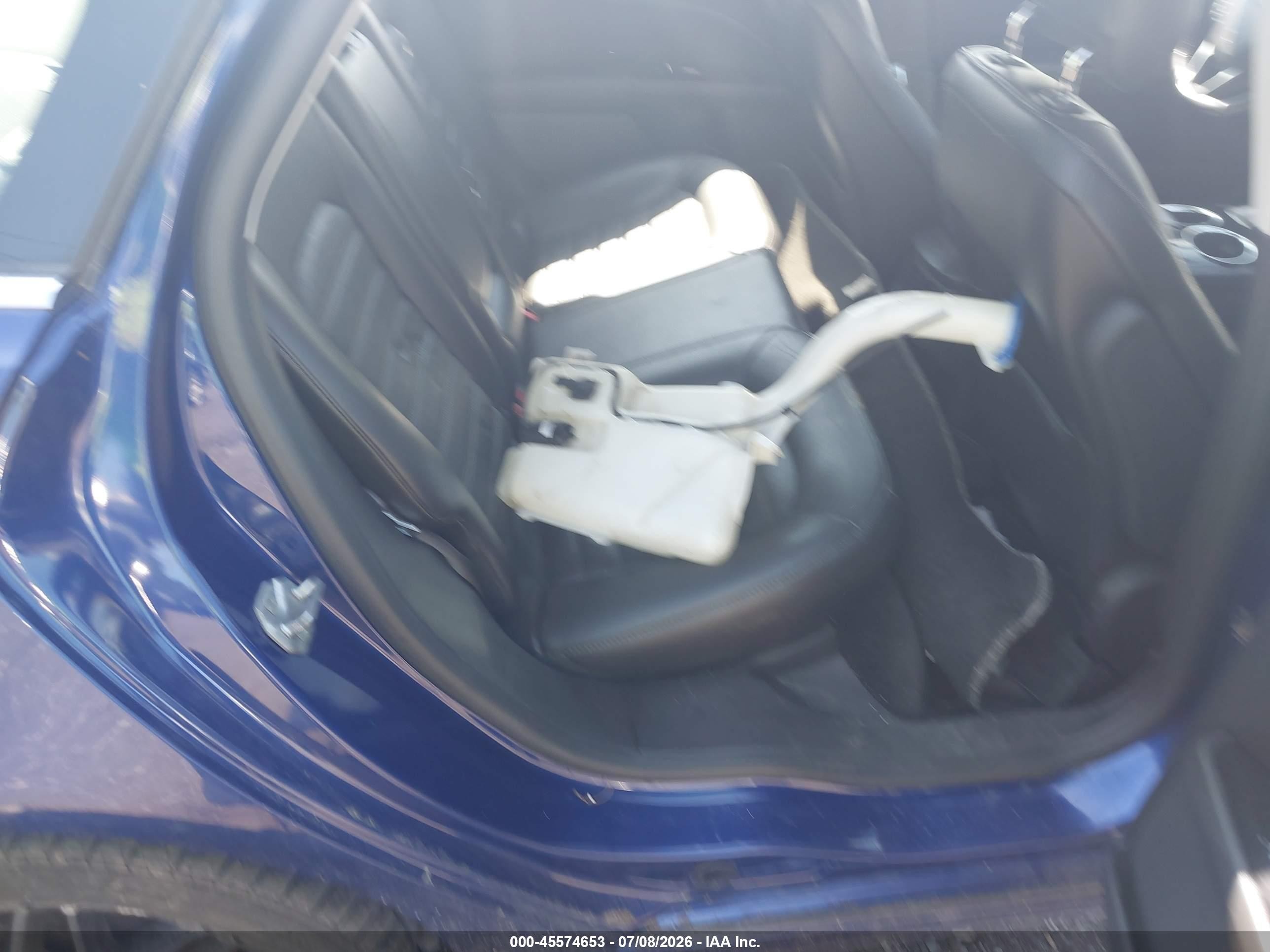 2014 Ford Fusion Hybrid Se Blue vin: 3FA6P0LU4ER159184