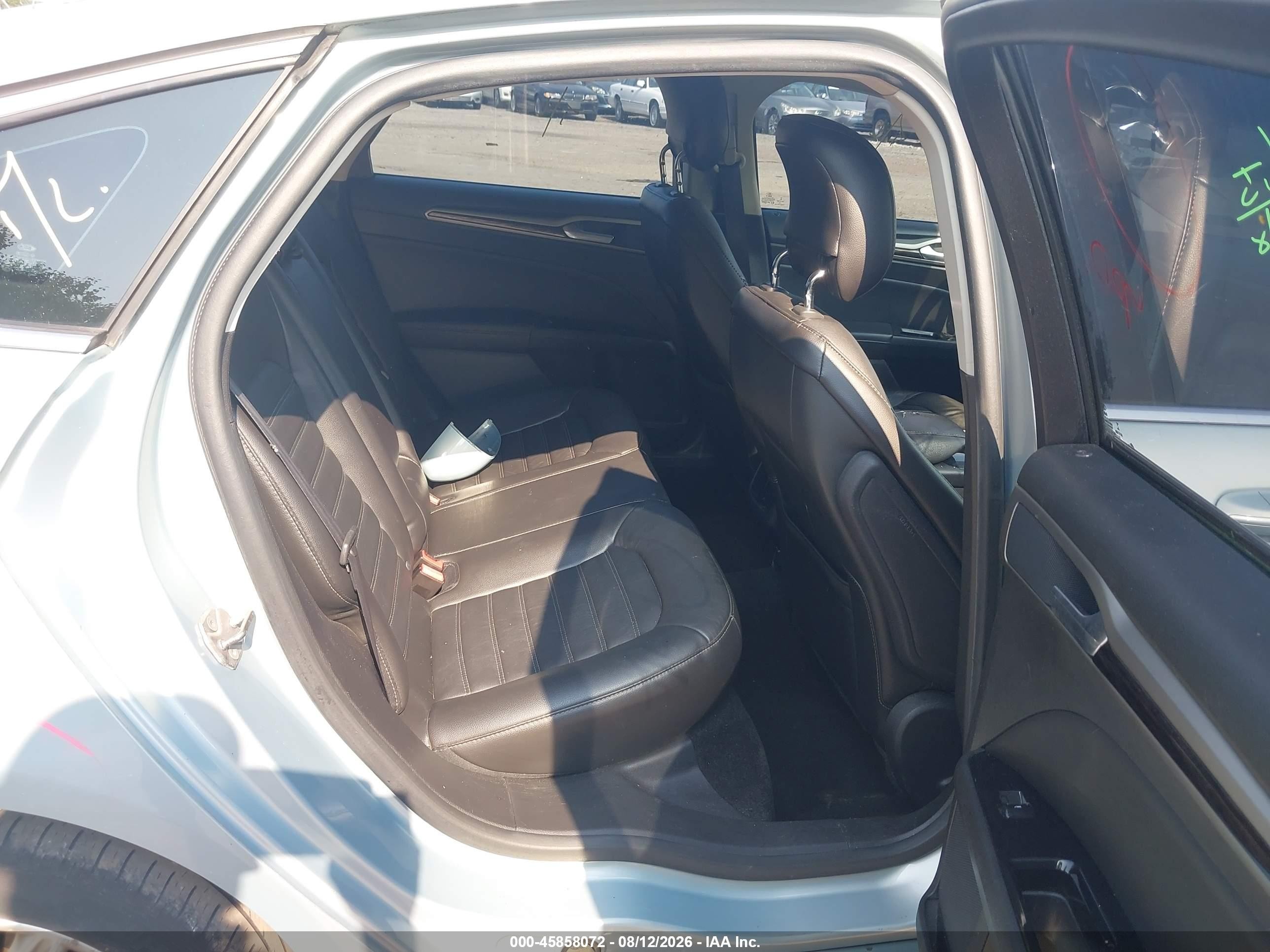 2014 Ford Fusion Hybrid Se Light Blue vin: 3FA6P0LU4ER181752