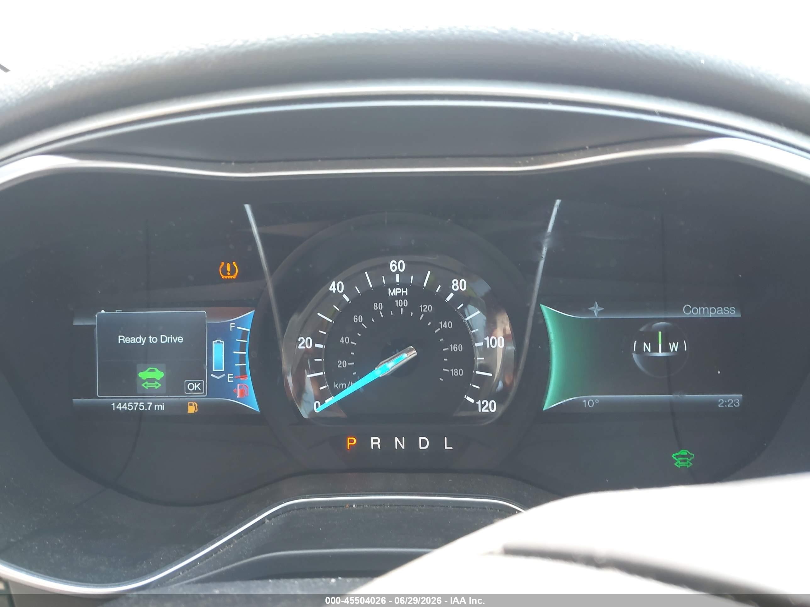 2014 Ford Fusion Hybrid Se Red vin: 3FA6P0LU4ER230030