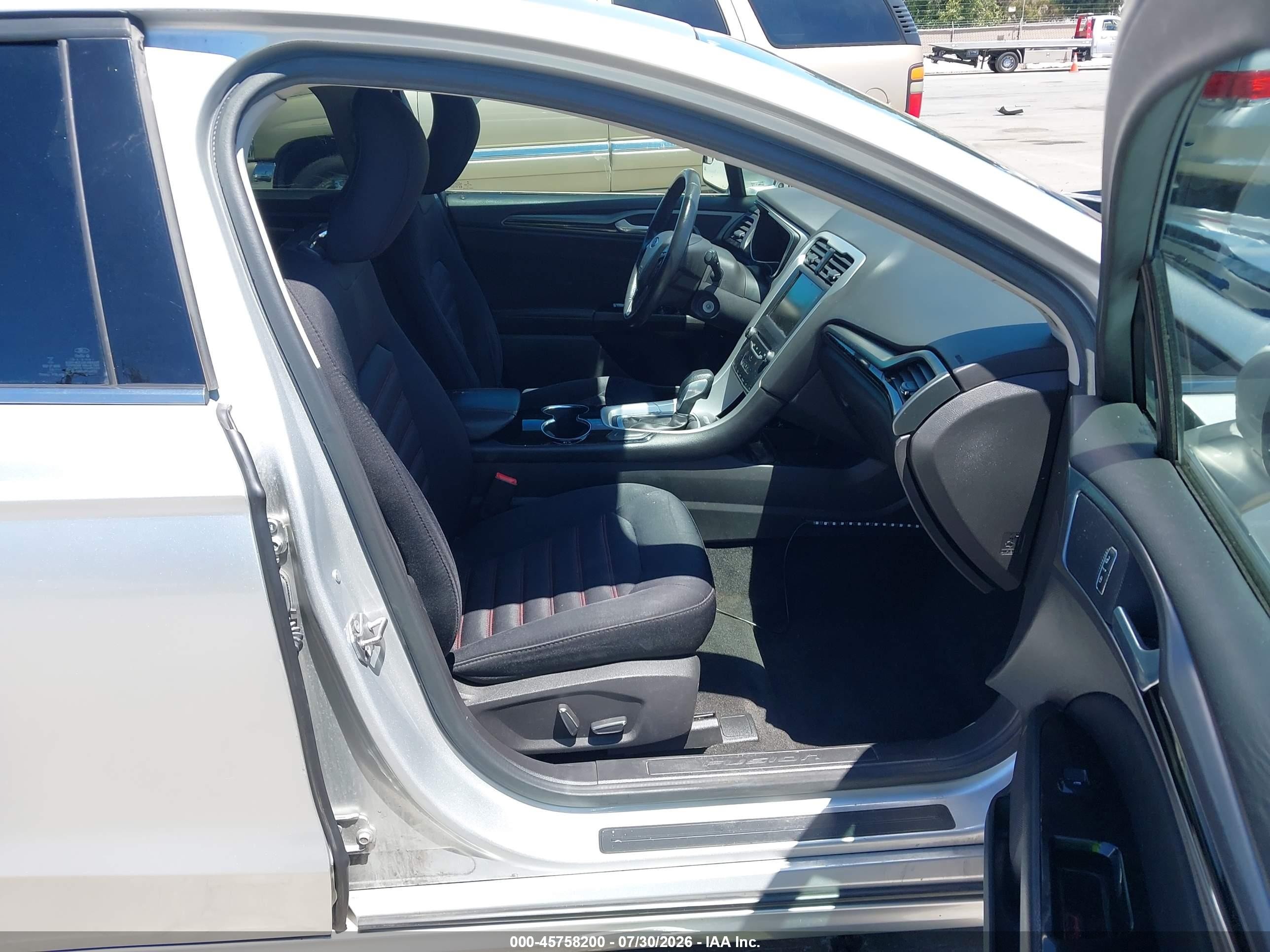 2015 Ford Fusion Hybrid Se Silver vin: 3FA6P0LU4FR147022